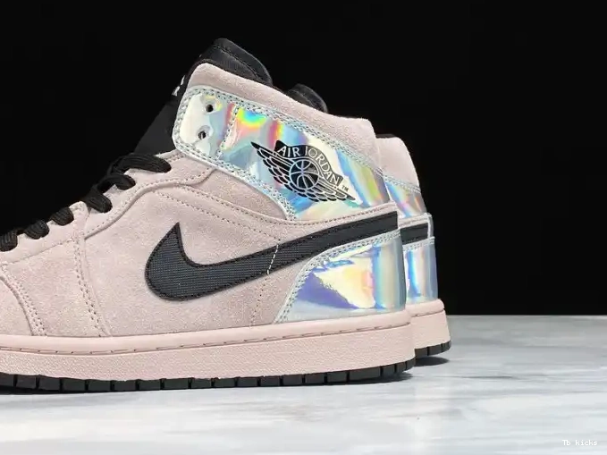Reps TBK Mid Powder Air (W) 1 Jordan Dirty BQ6472-602 Iridescent 0507